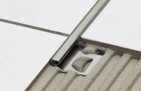 Schlueter DECO-E decoratief profiel RVS H=12,5mm L=2500mm