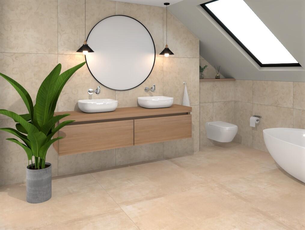 Fondovalle Portland Beige mat 80x80