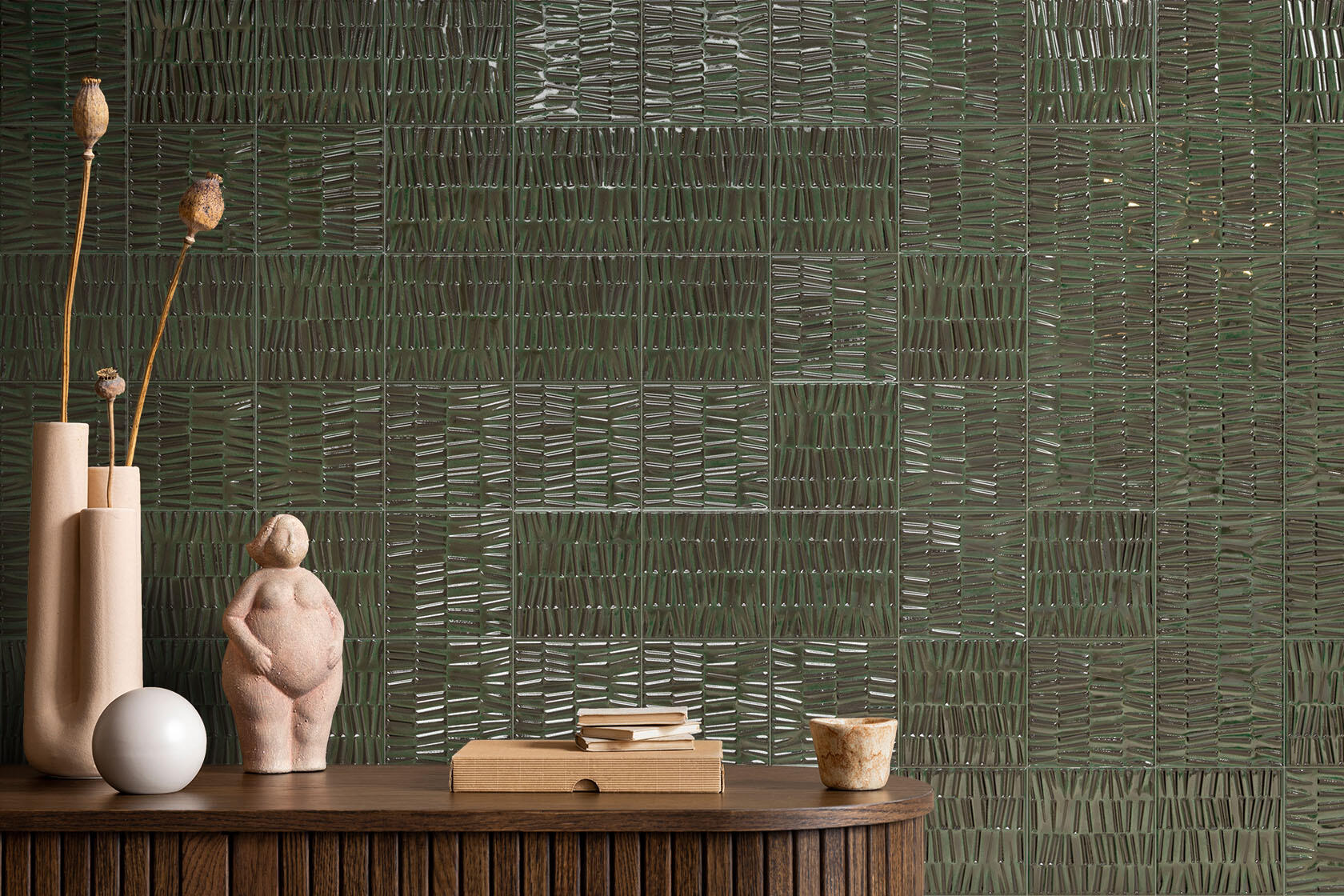 Gigacer Bamboo Groen 15x15