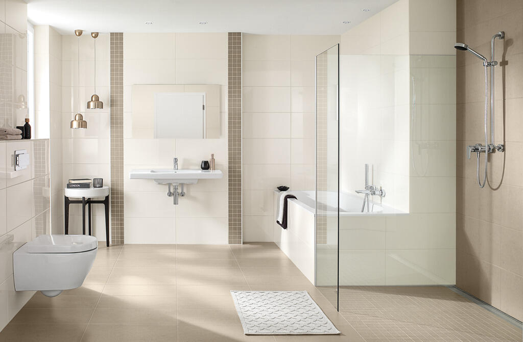 Villeroy & Boch White&Cream Creme glans 30x60