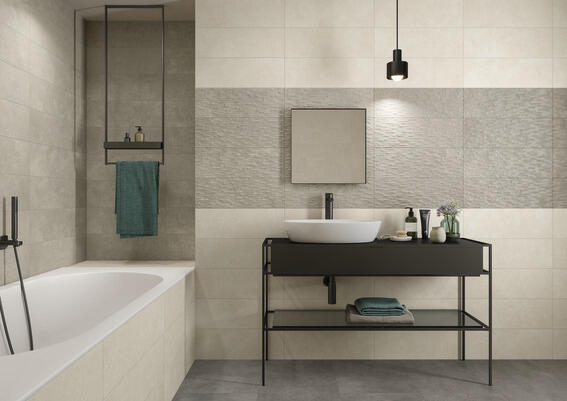 Villeroy & Boch Purebase Grijs mat 80x80