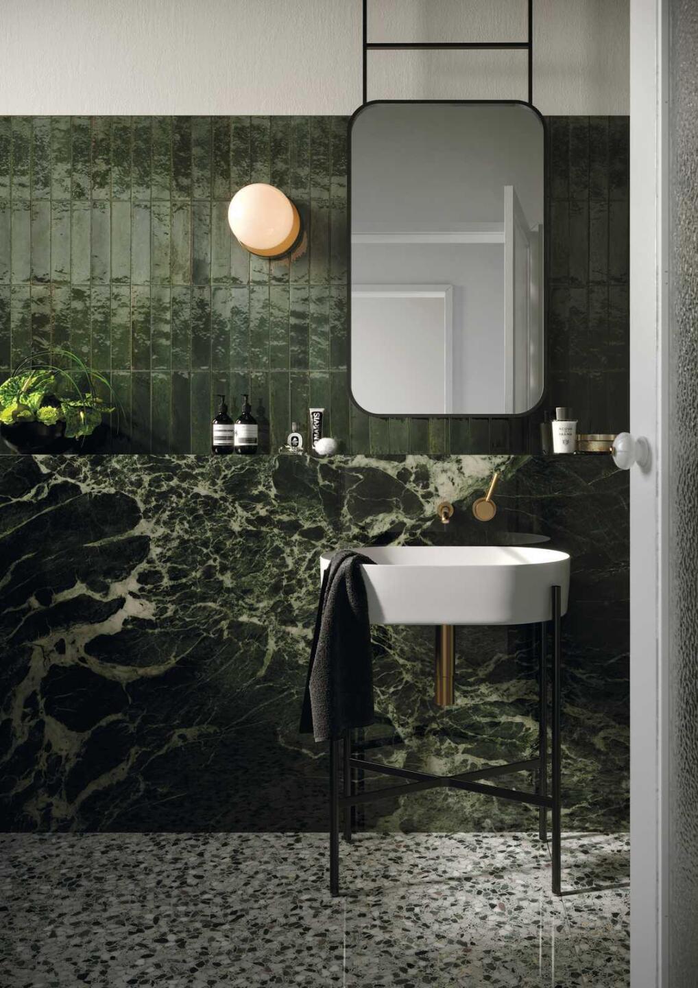 Marazzi italie Grandemarble Groen glans 160x320