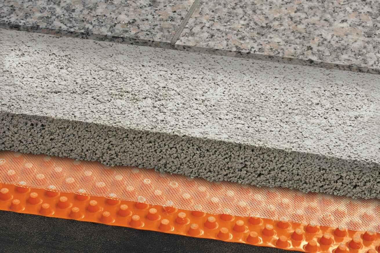 Schlueter TROBA-PLUS8G drainage polyethyleen rol 12,5 m2
