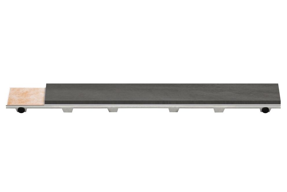 Schlueter KERDI-LINE-D tegeldrager D zonder frame RVS V4A L= 790 mm