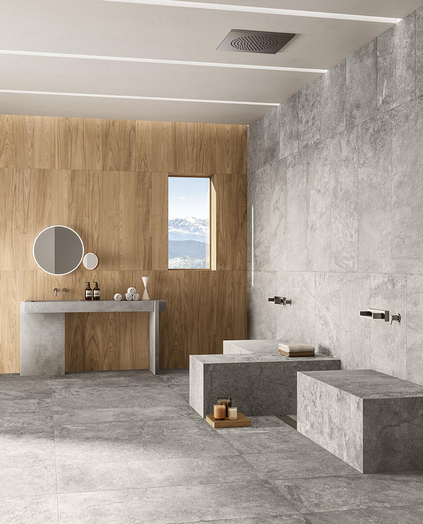 Del Conca Lavaredo Grijs mat 60x60