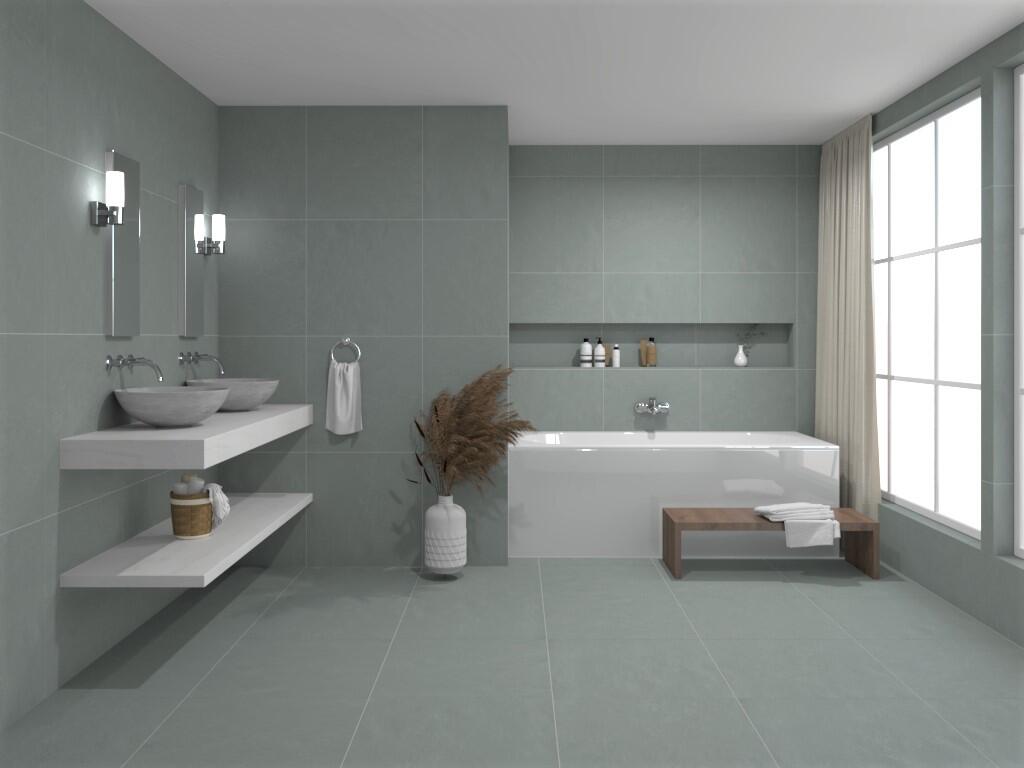 Gigacer Argilla Grijs mat 60x60