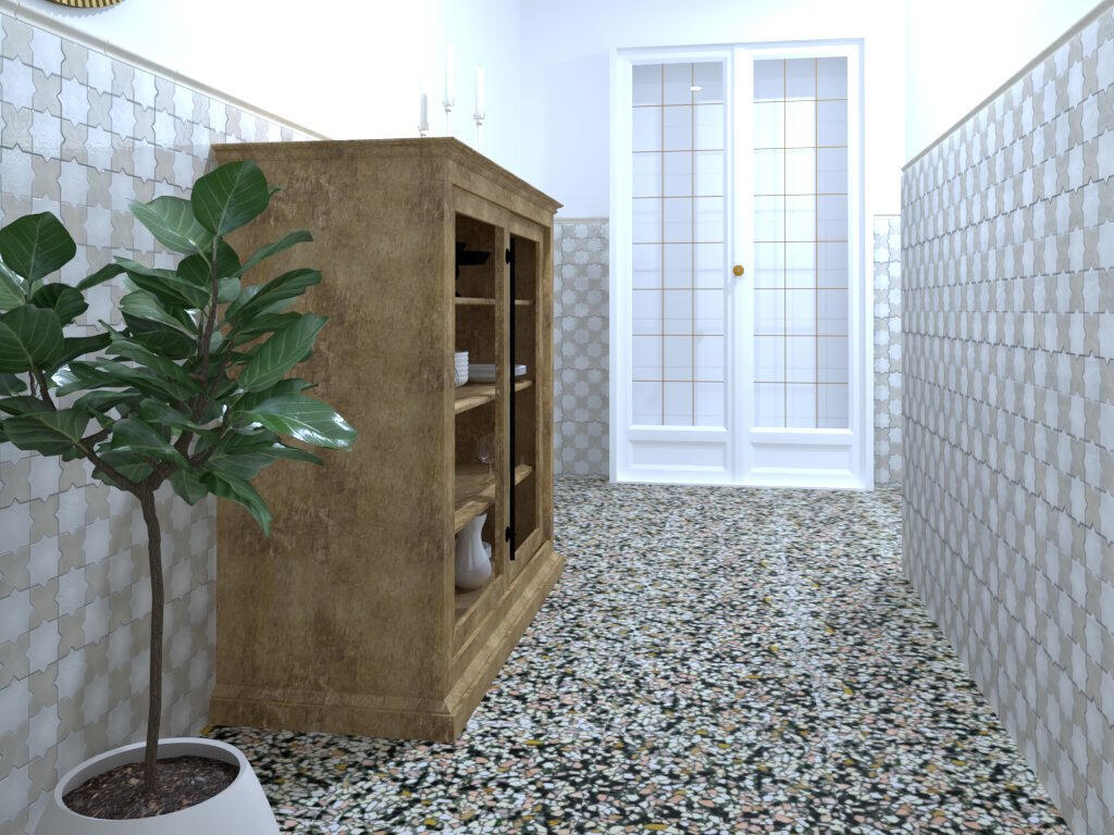 Grandeur Granito Multicolor mat 40x40
