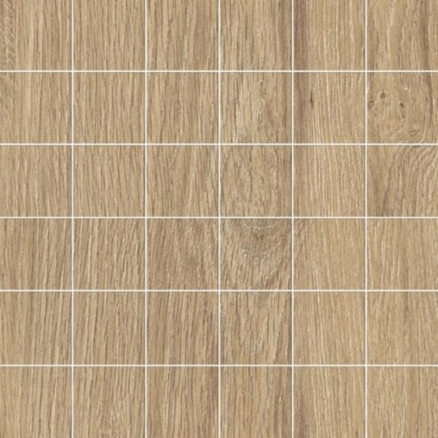 Flaviker Nordik Wood Bruin mat 30x30