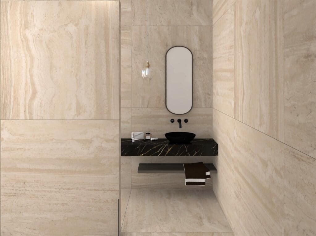 Flaviker Navona Bruin mat 120x120