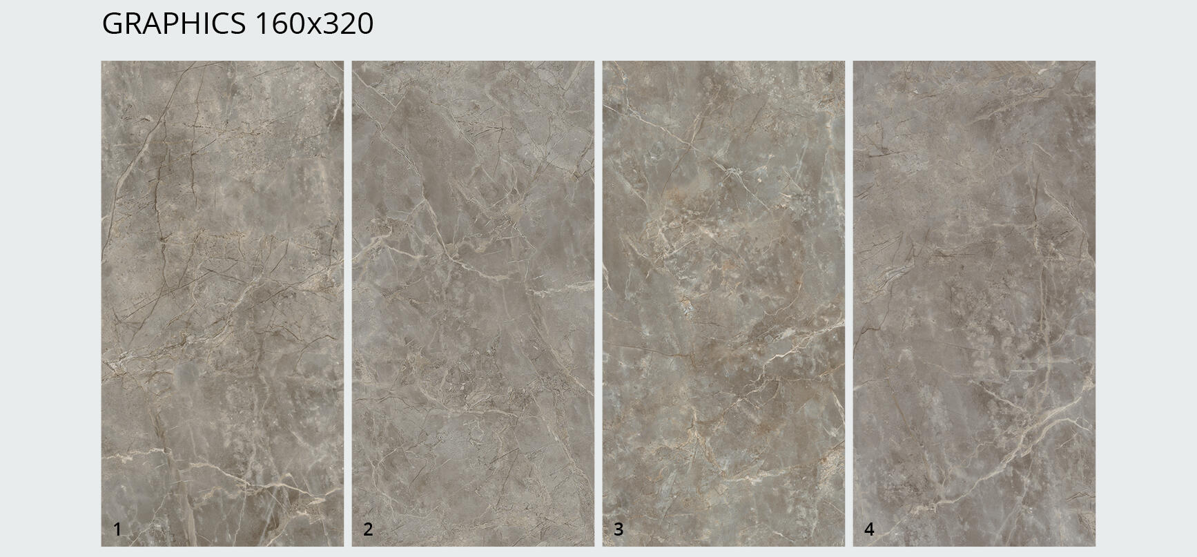 Fondovalle Infinito Grijs mat 120x278