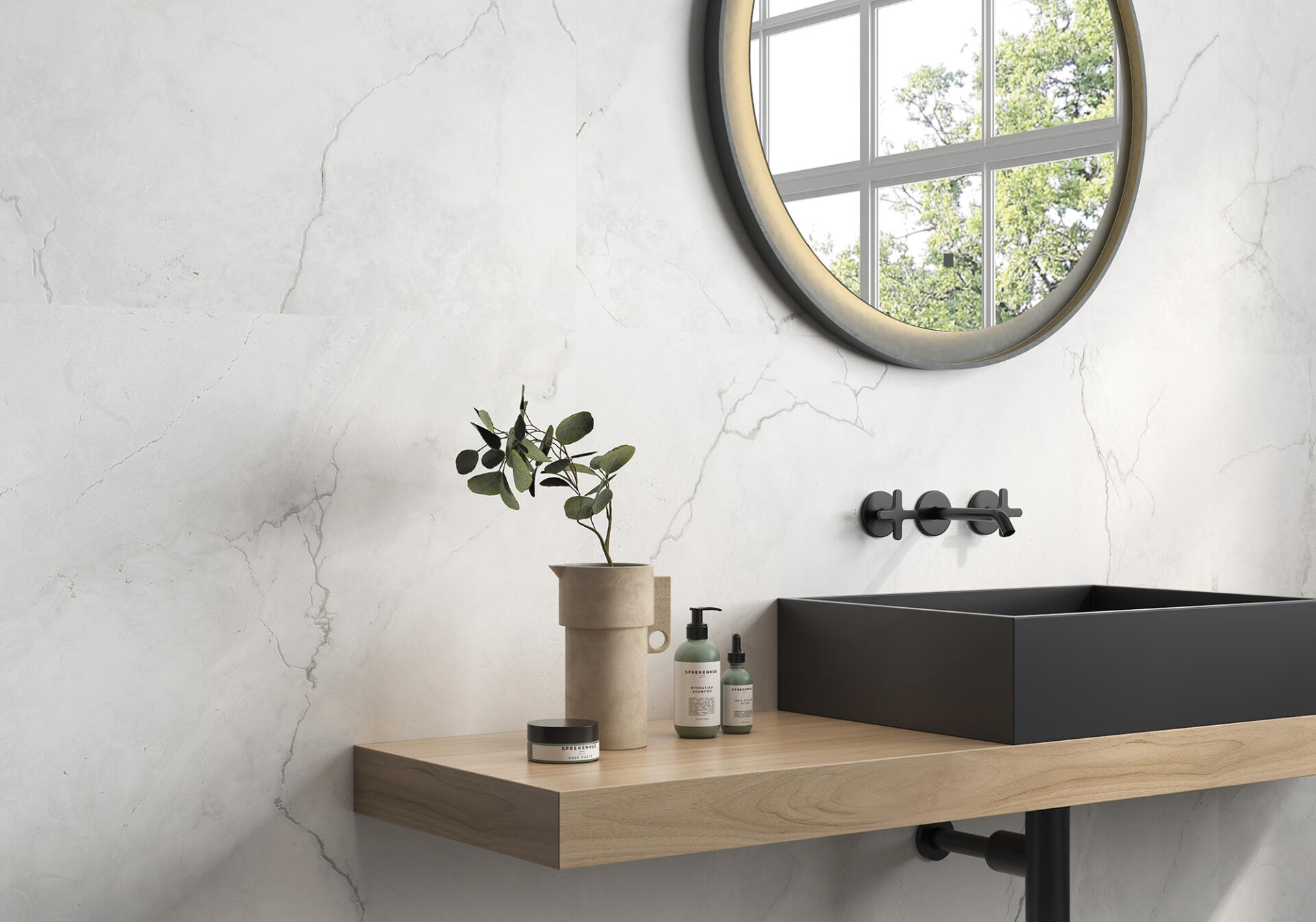 Geo Tiles Alabastrino Wit mat 160x160