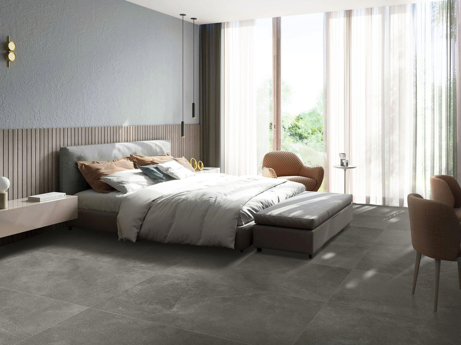 Bojules Liberty Antraciet mat 60x120