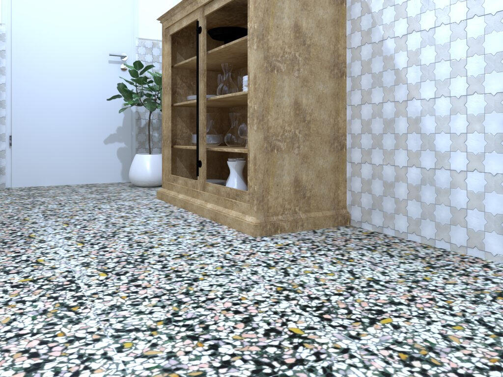 Grandeur Granito Multicolor mat 40x40