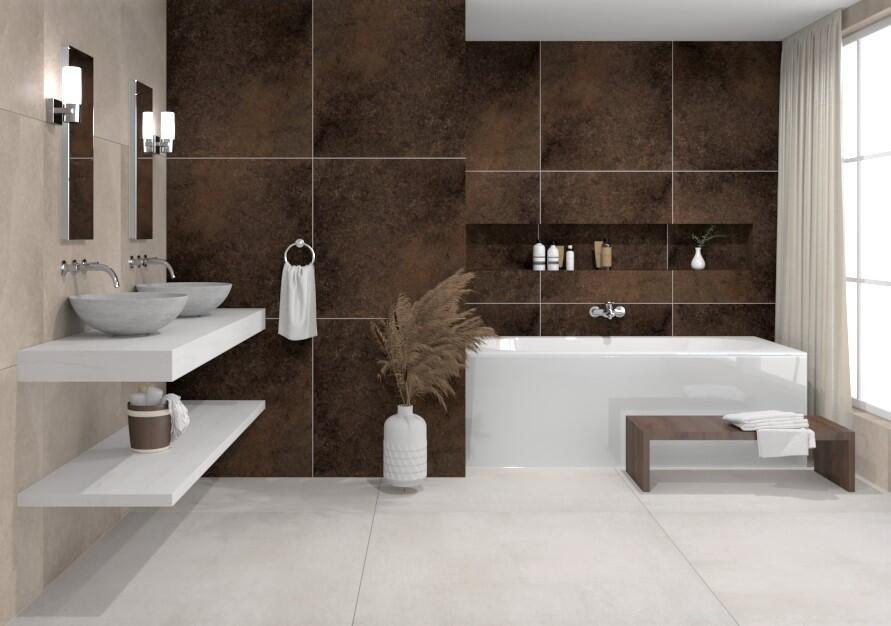 Fondovalle Planeto Zwart mat 80x80