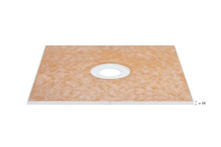 Schlueter KERDI-SHOWER-TT hellingsplaat voor centrale afvoer 910x910 mm