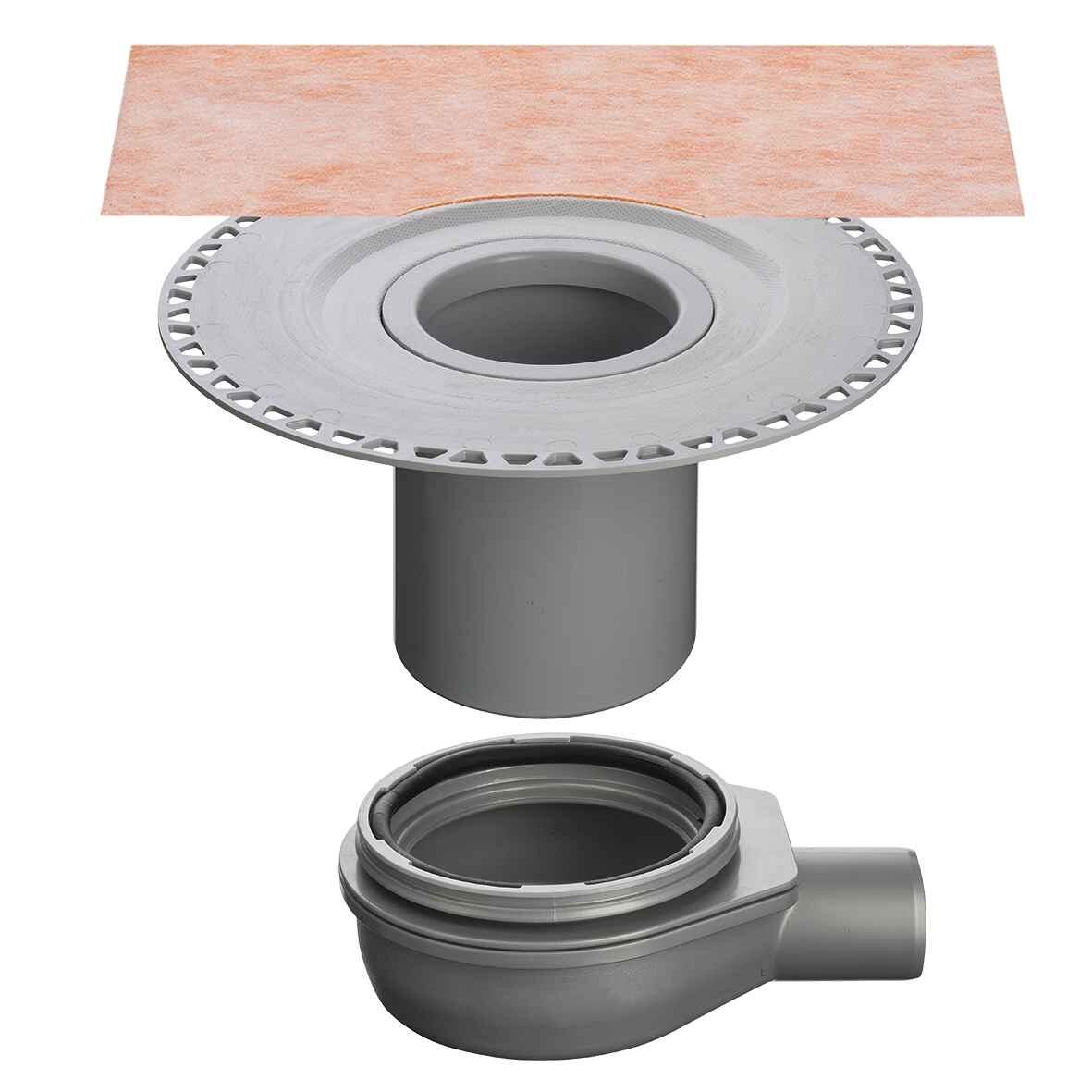 Schlueter KERDI-DRAIN afvoer horizontaal DN50 met reukslot
