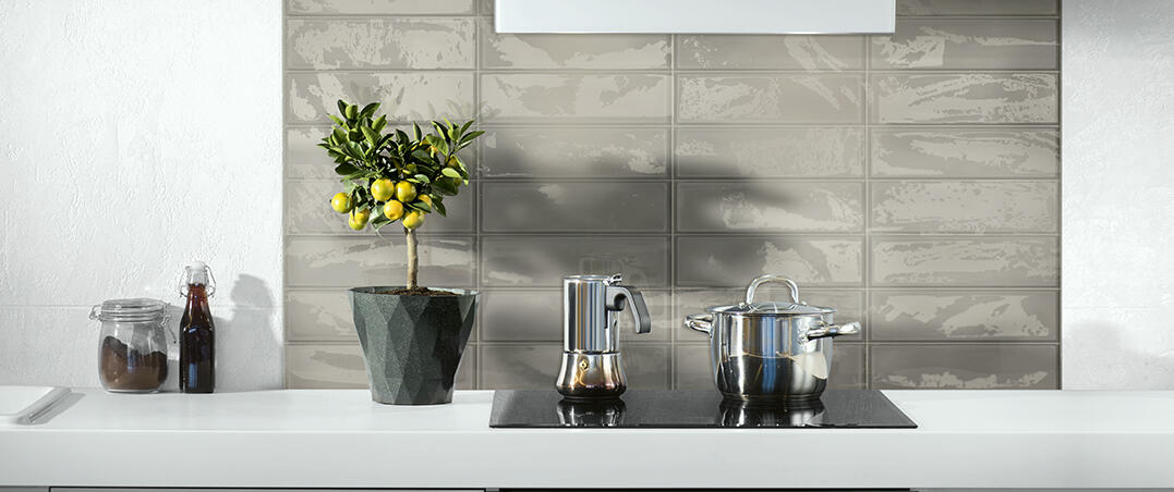 Verde Glassalike Grijs glans 10x30
