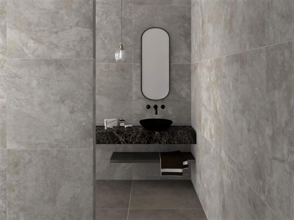 Flaviker Navona Grijs mat 80x80