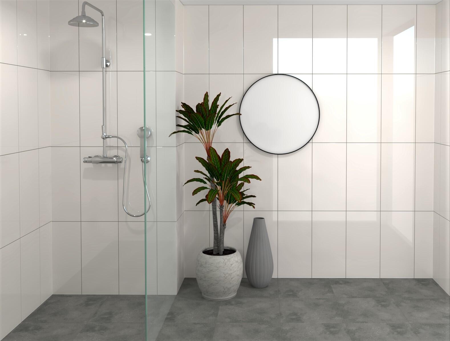 Villeroy & Boch White&Cream Wit glans 30x60