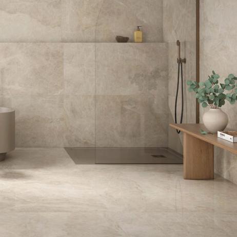 Geo Tiles Taj Mahal Beige mat 120x120