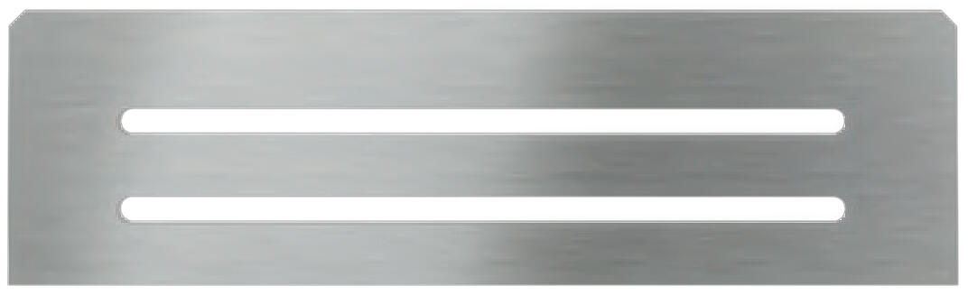 Schlueter SHELF-N S1 300x87mm Planchet design WAVE grafietzwart mat MGS