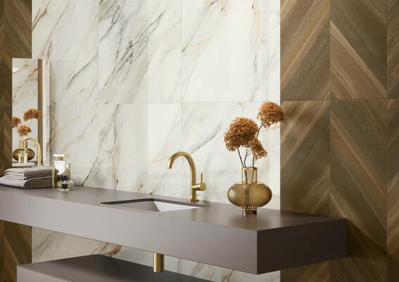 Villeroy & Boch Marble Arch Wit glans 60x120