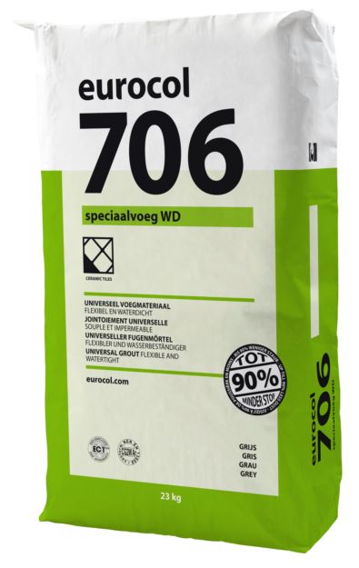 Voegmiddel zak 23kg grijs